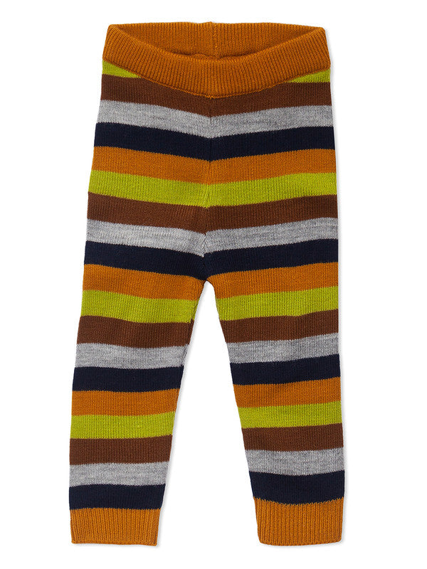 Baby Boys 2-Piece Knit Clothing Set | Soft Warm Button Cardigan & Striped Knit Pants | Cozy Winter Outfit for Babies
