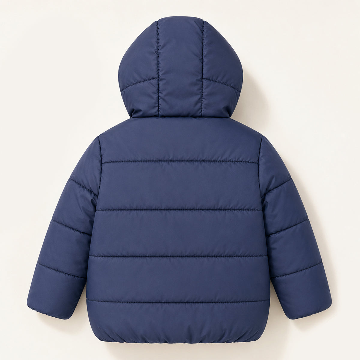 Kids Hooded Puffer Jacket | Warm Quilted Winter Jacket with Zip Closure for Boys & Girls
