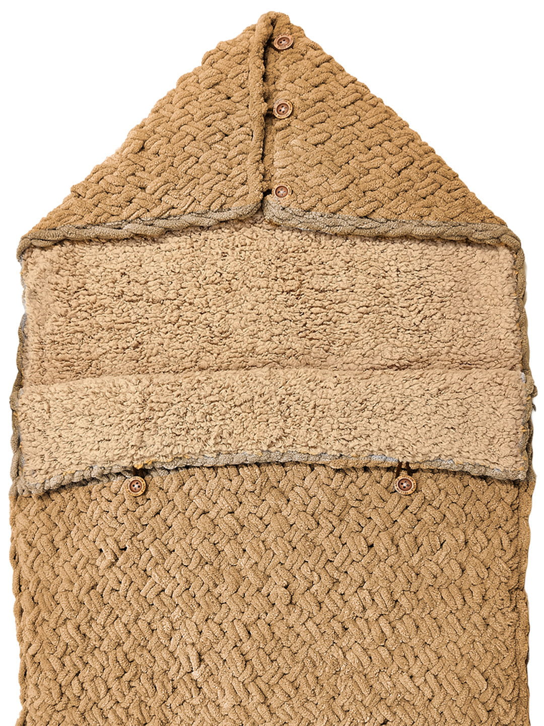 Knitted Baby Blanket – Soft & Reversible Wrap for Newborns | Premium Comfort & Warmth