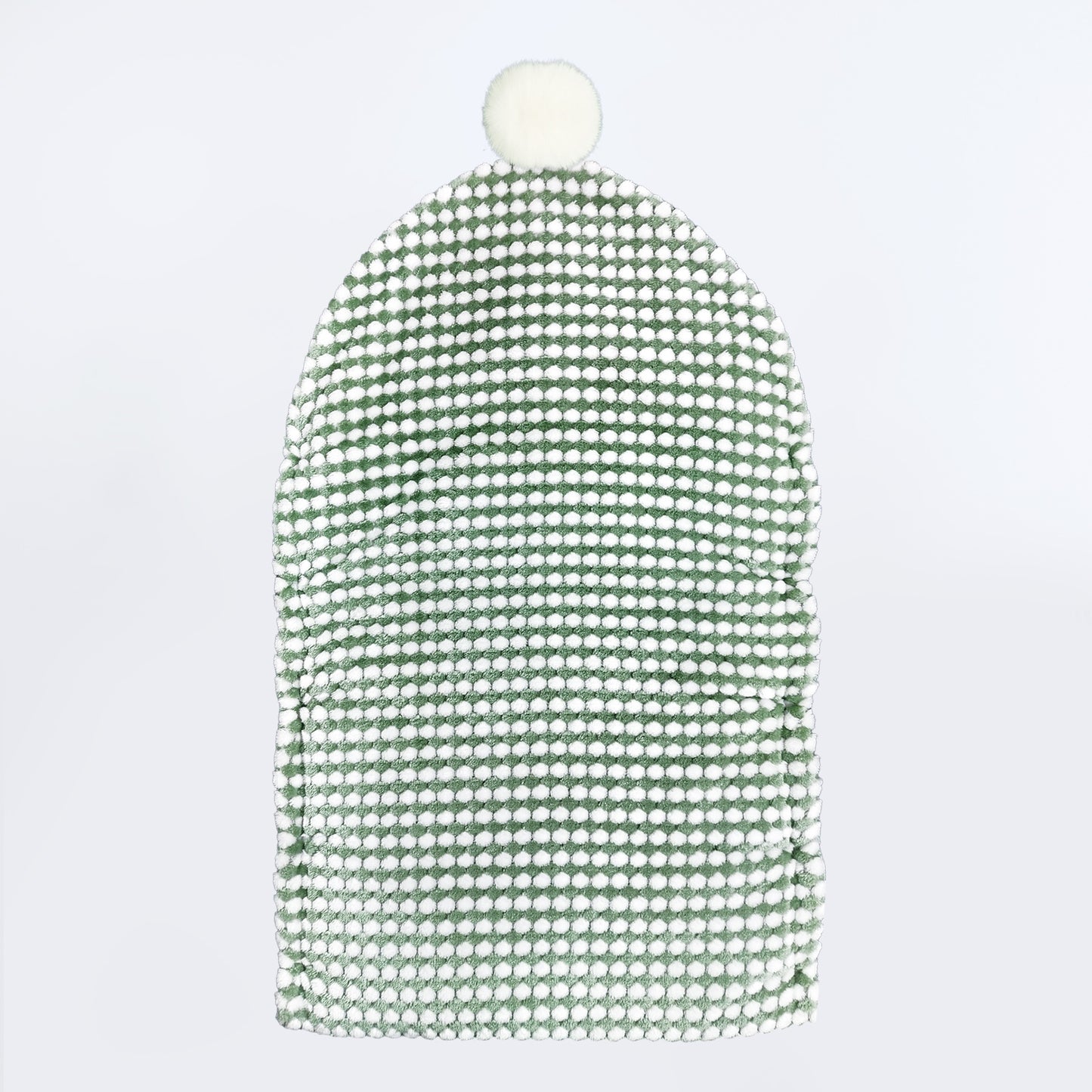 Yellow Apple Winter Baby Sleeping Bag | Soft Hooded Baby Wrap with Button Closure