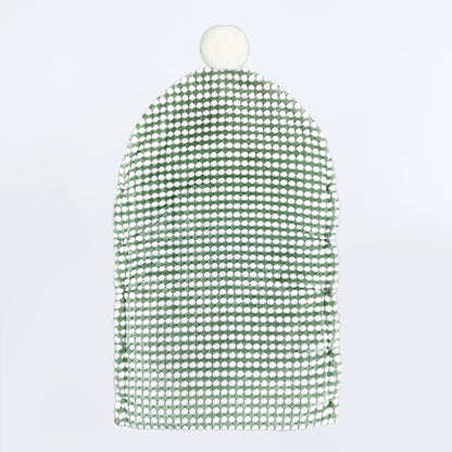 Yellow Apple Winter Baby Sleeping Bag | Soft Hooded Baby Wrap with Button Closure