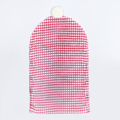 Yellow Apple Winter Baby Sleeping Bag | Soft Hooded Baby Wrap with Button Closure