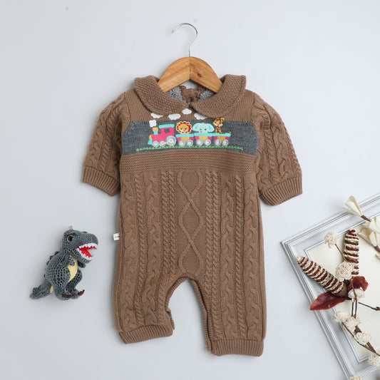 Yellow Apple Rompers/Hoodie/Sweater/Sleepsuits/Jumpsuit/Night Suits for Baby Boys & Girls, Infants, New Borns with Inner Fur Fleece