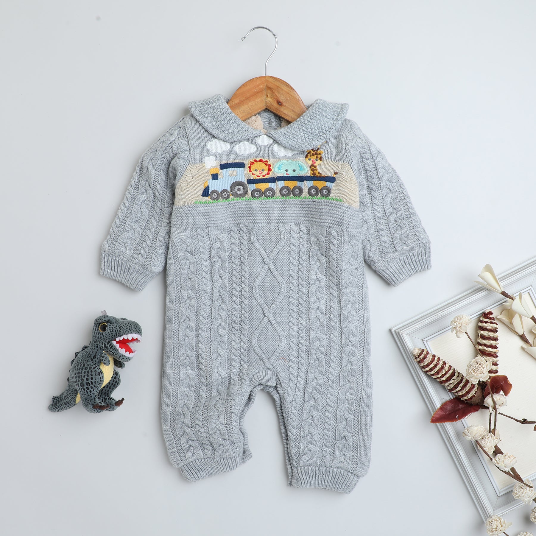 Rompers/Hoodie/Sweater/Sleepsuits/Jumpsuit/Night Suits for Baby Boys & Girls, Infants, New Borns with Inner Fur Fleece