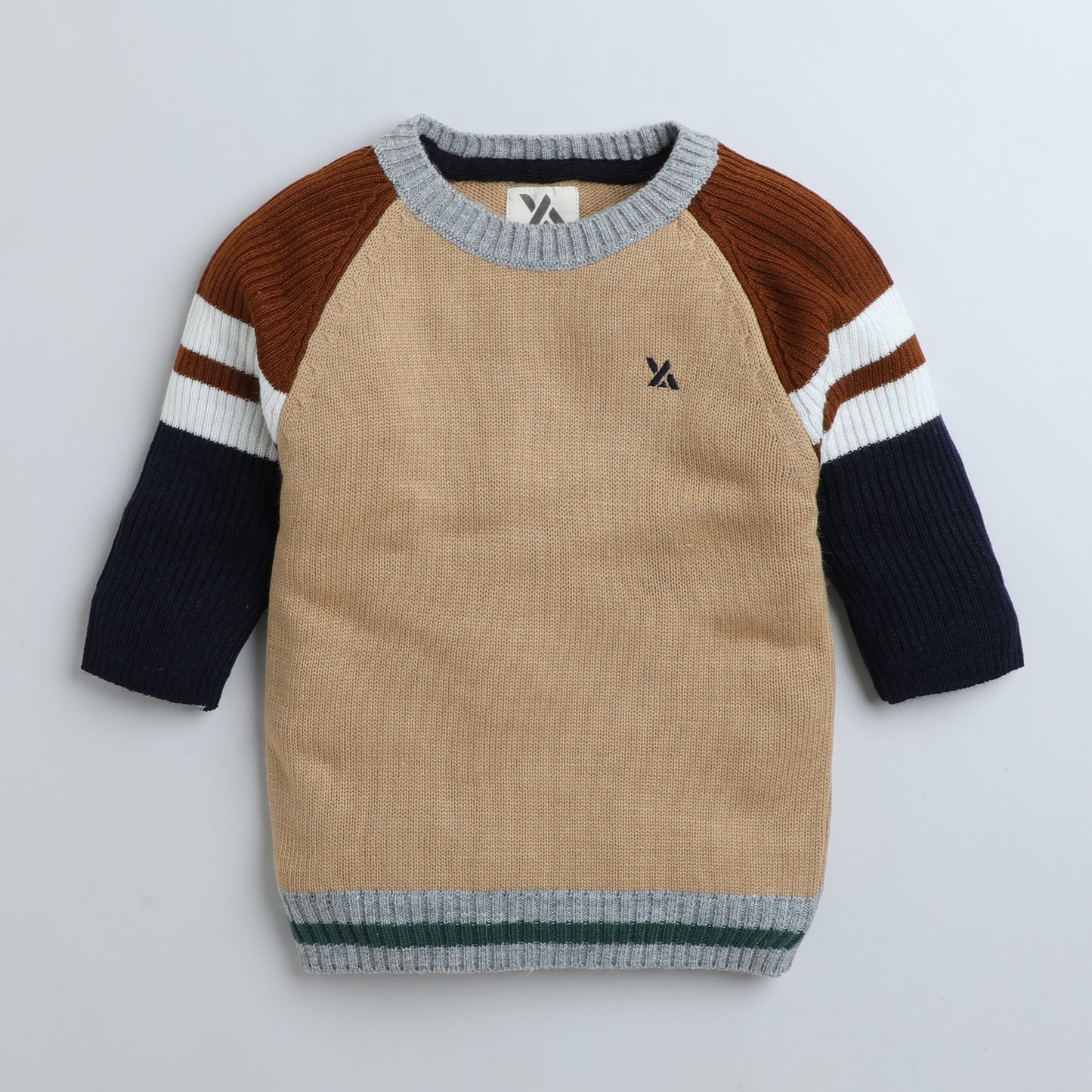 Boys full sleeve multicolor sweater