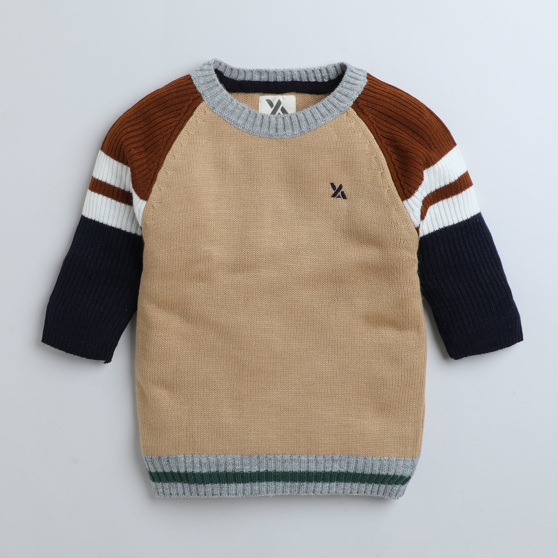 Boys full sleeve multicolor sweater