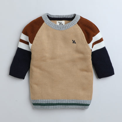 Boys full sleeve multicolor sweater