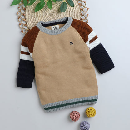 Boys full sleeve multicolor sweater