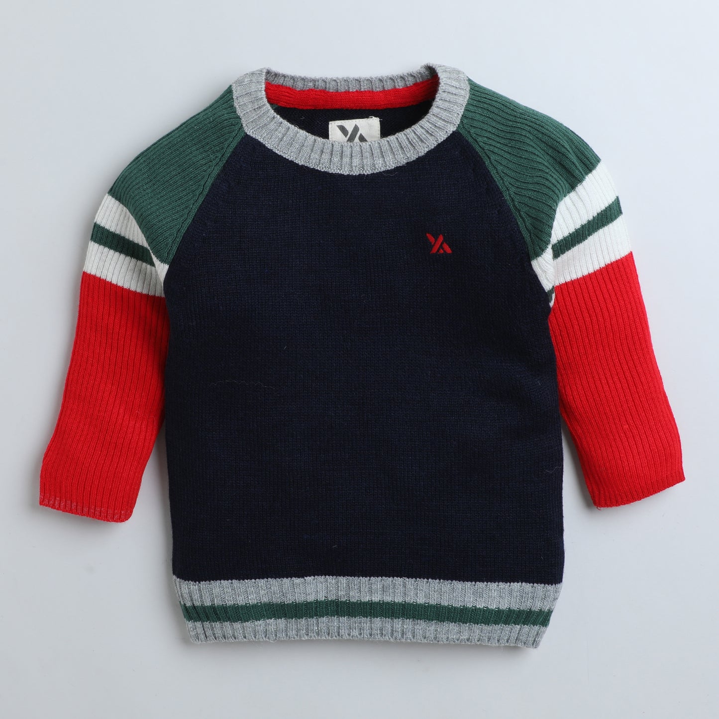 Boys full sleeve multicolor sweater