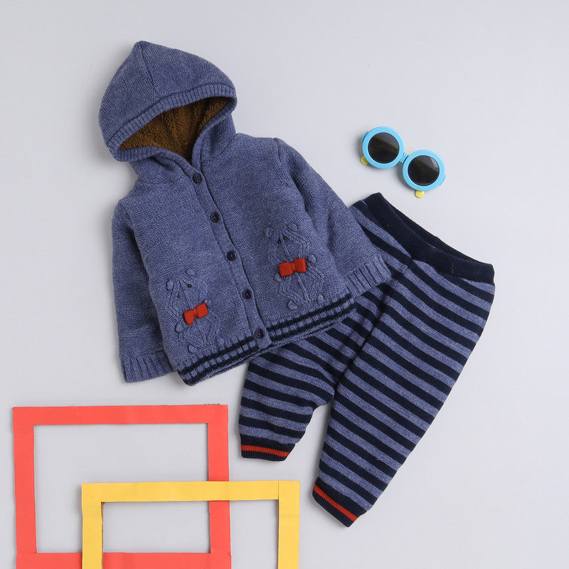 Causal Babies Set For Babies With Inner Fleece