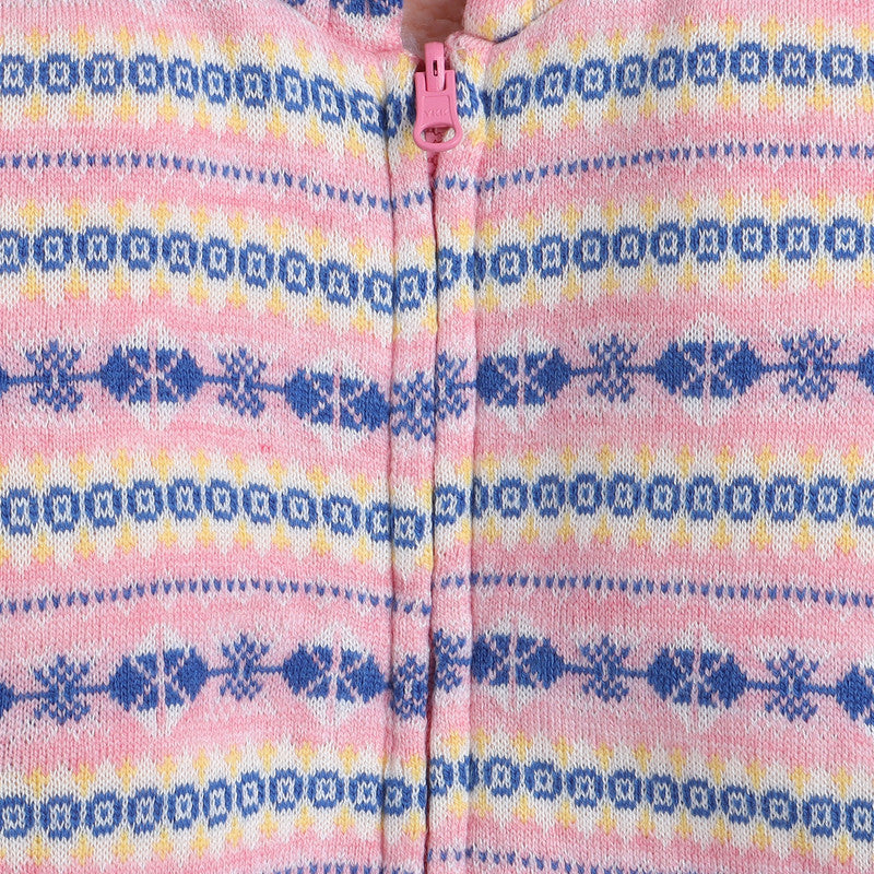 Beautiful Embroidered Woolen Warm Sweater Full Sleeve for Grils