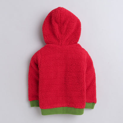 Kids Woolen Warm Hoody with Inner Fleece for Boys