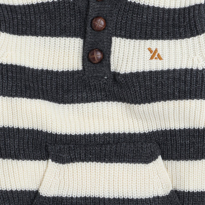 Yellow Apple Kids Woolen Warm Sweater Full Sleeve with Round Neck for Boys 