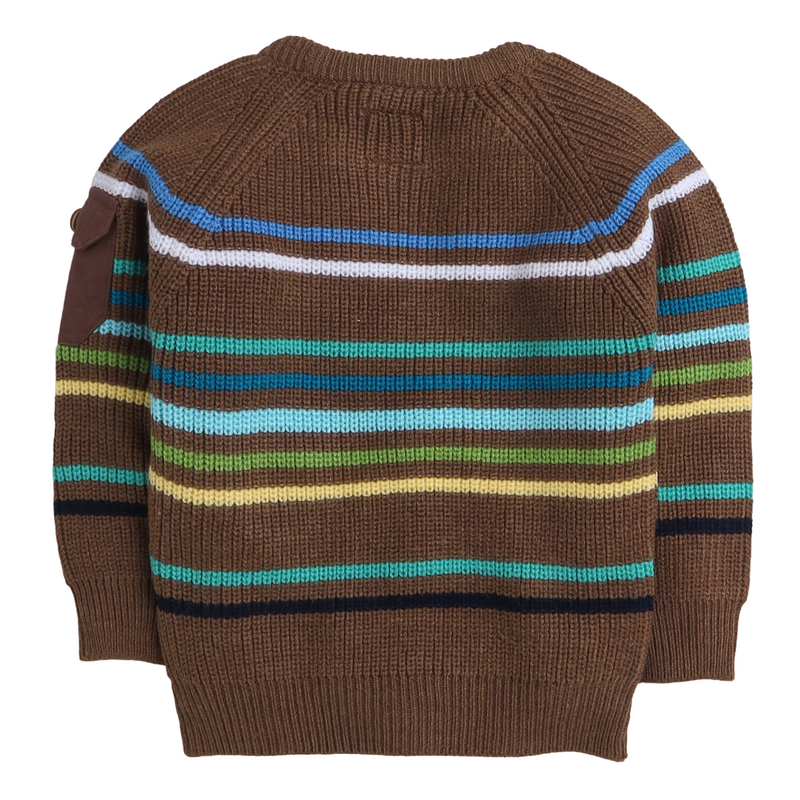 Kids Woolen Warm Sweater Full Sleeve with Round Neck for Boys