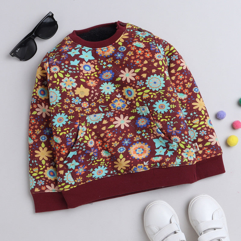 Kids Woolen Warm Sweater Full Sleeve  for Girls