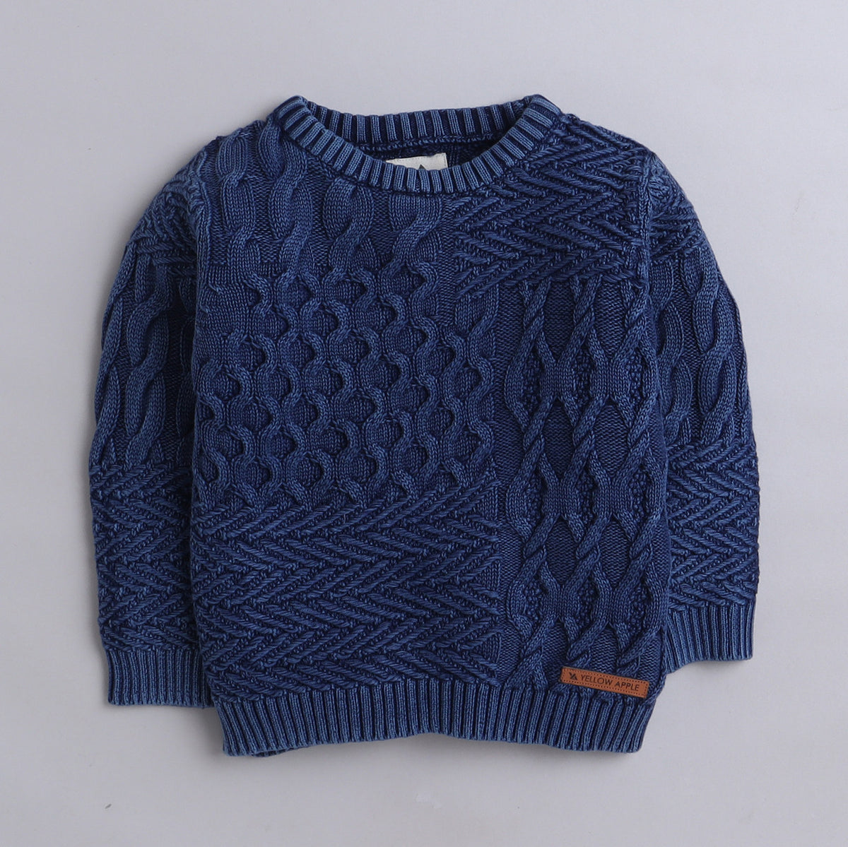 Trendy Cable Knit Sweater for Boys | Stylish Winter Pullover | Warm Textured Knitwear