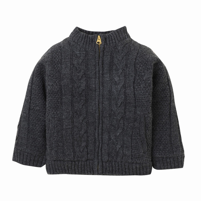 Solid Hooded Winter Jacket for Casual Wear