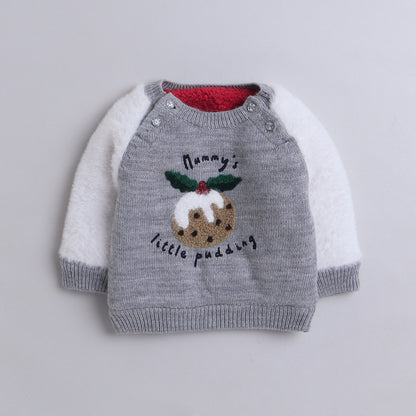 Yellow Apple- Adorable Knit Baby Set | 3-Piece Winter Outfit with Sweater, Pants & Hat