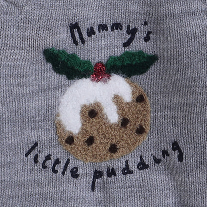 Yellow Apple- Adorable Knit Baby Set | 3-Piece Winter Outfit with Sweater, Pants & Hat