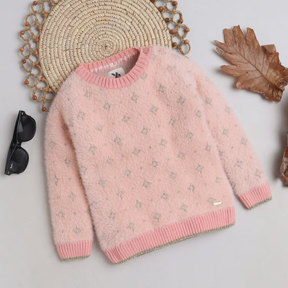 Cozy Woolen Warm Sweater Full Sleeve for Girls