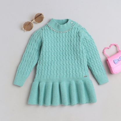 Beautiful Woolen Warm Sweater Full Sleeve for Girls