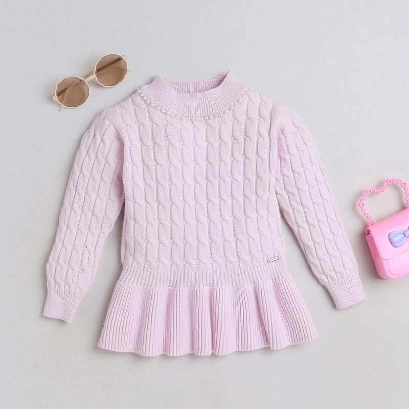 Beautiful Woolen Warm Sweater Full Sleeve for Girls