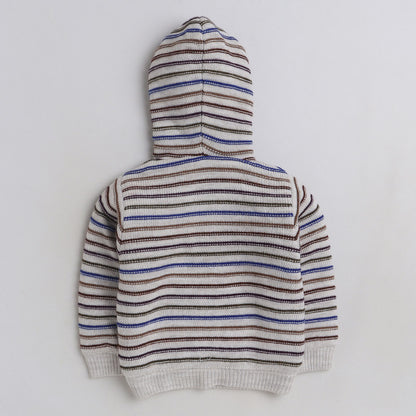 Boys  Cozy and Warm Woolen Hoodies Full Sleeve With inner Fleece