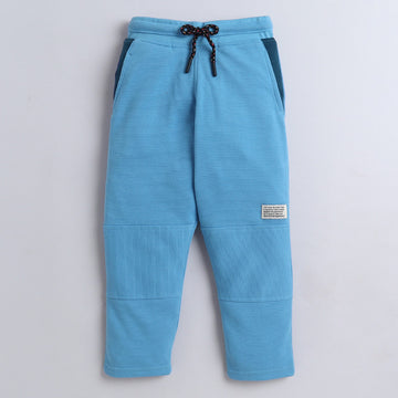 Boys 100% Cotton Regular-Fit Track Pants