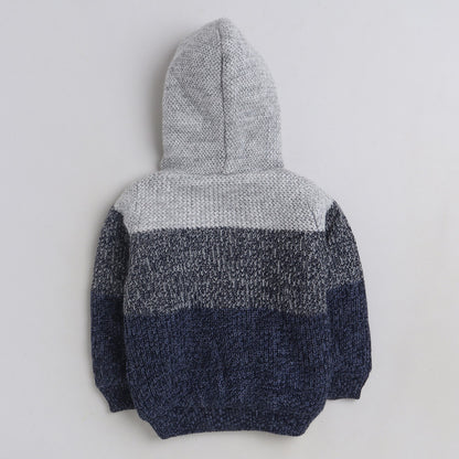 Boys  Cozy and Warm Woolen Hoodies Full Sleeve With inner Fleece