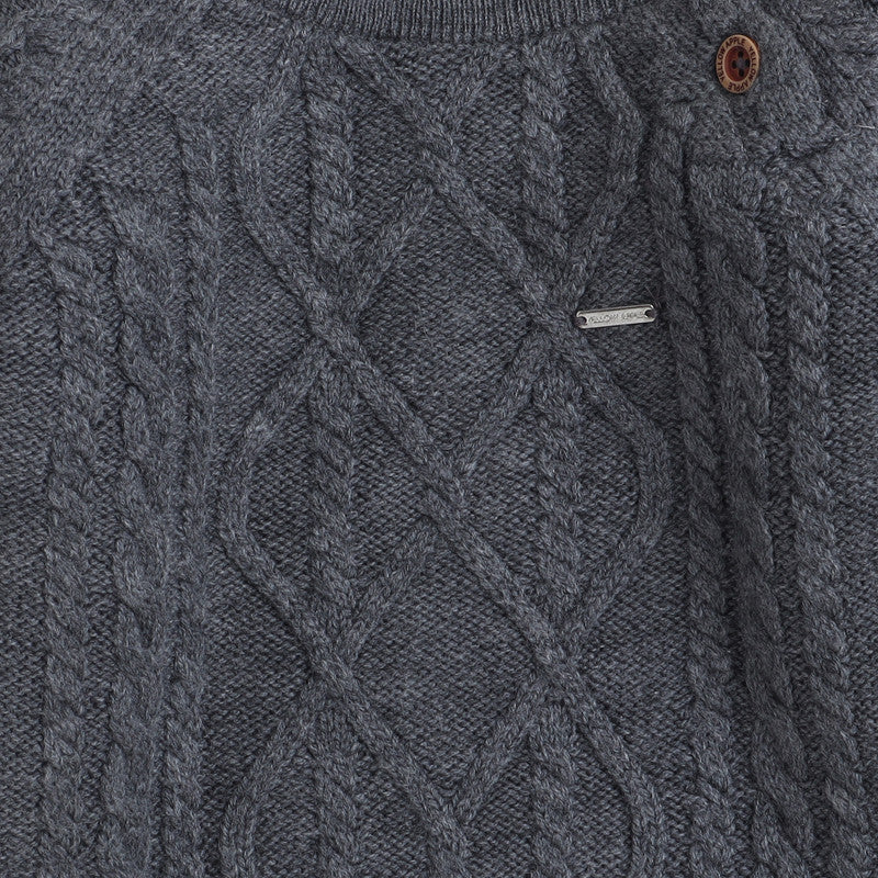Cozy Woolen Warm Sweater Full Sleeve with Round Neck for Boys