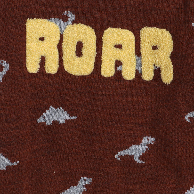 Boys Woolen Warm Sweater Full Sleeve with Round Neck
