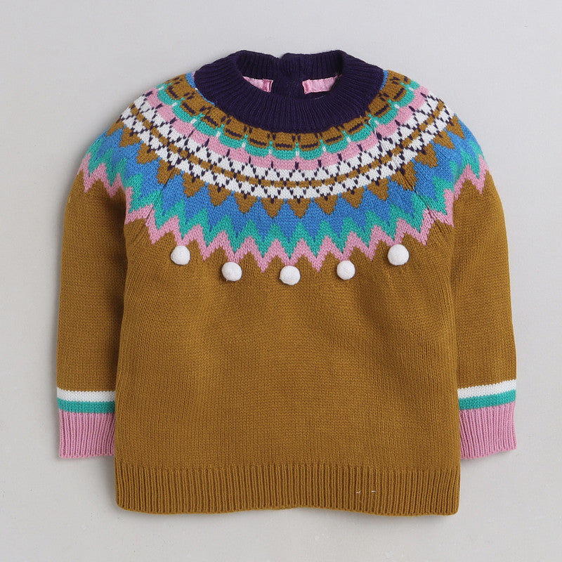 Beautiful Woolen Warm Sweater Full Sleeve for Girls