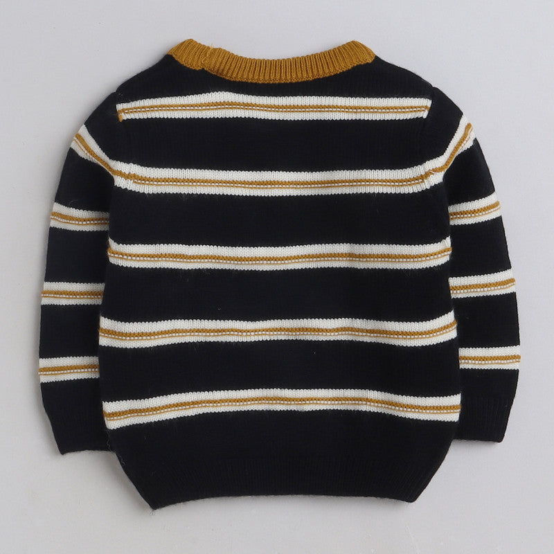 Kids Woolen Warm Sweater Full Sleeve with Round Neck for Boys