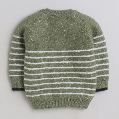 Kids Woolen Warm Sweater Full Sleeve with Round Neck for Boys