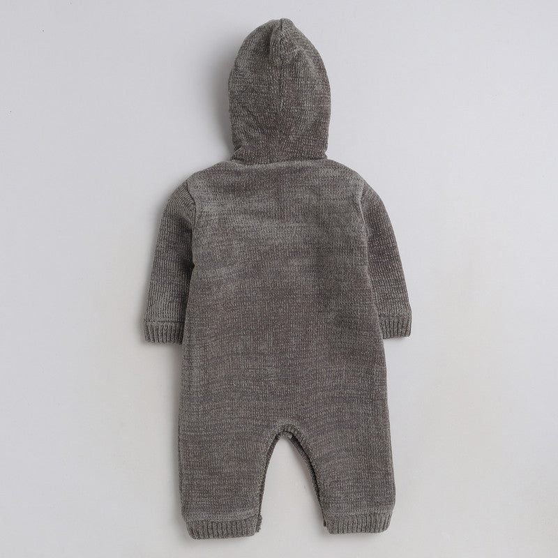 Babies Woolen Romper  With Inner Fleece