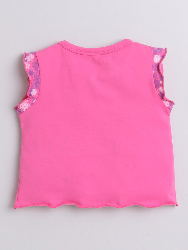 Floral Cotton Frock Set for Girls and Baby Girls