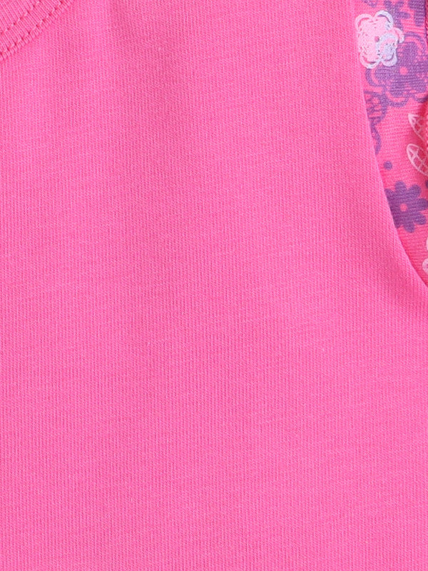 Floral Cotton Frock Set for Girls and Baby Girls