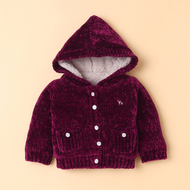 Plush Baby Hoodie & Pant Set – Cozy Winter Outfit for Infants & Toddlers