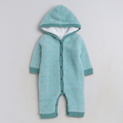 Babies Woolen Romper  With Inner Fleece