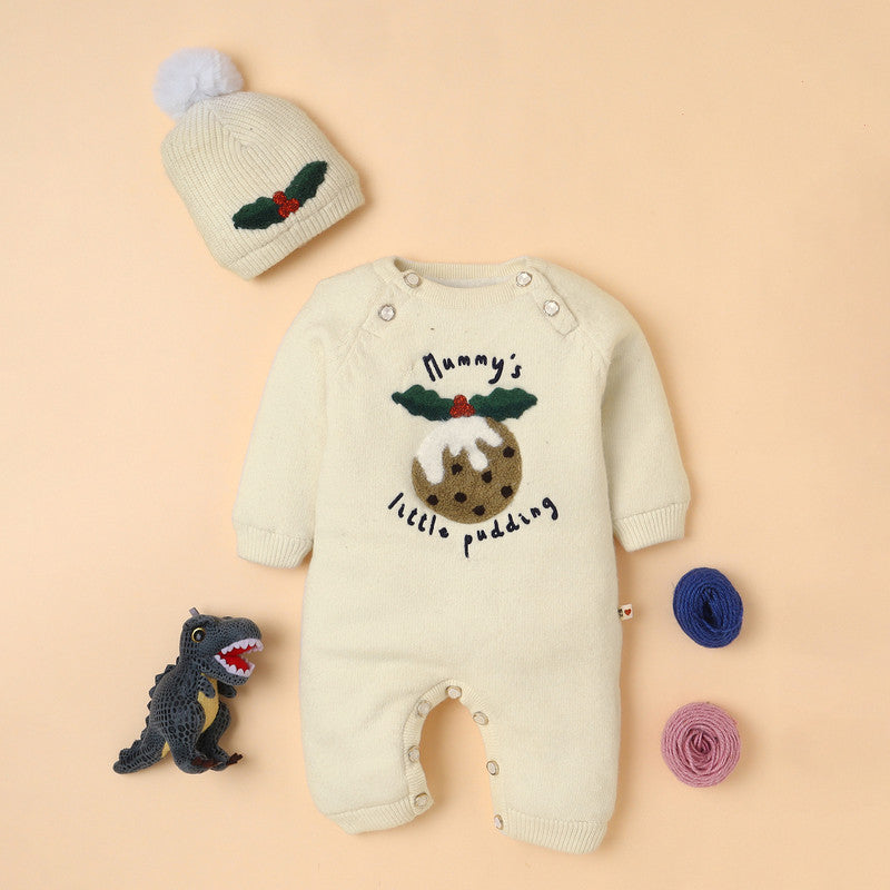 Baby Boys & Girls Winter Romper with Cap