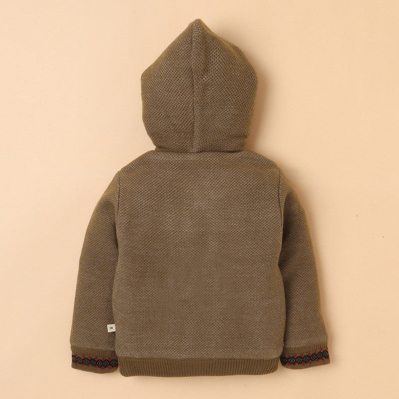 Boys Reversible Hoodie Jacket | Warm Fleece Lined Winter Wear for Kids | Stylish Zip-Up Hooded Sweatshirt