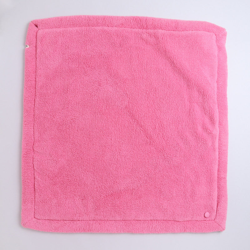 Yellow Apple Plush Baby Hooded Blanket | Ultra Soft Winter Baby Wrap with Ears