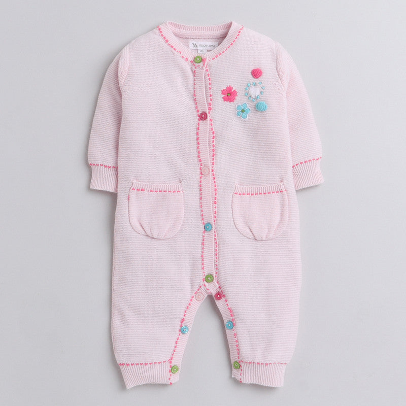 New Born Cotton Baby Set For All Season With Cardigan, Pajama, Cap and Pair of Socks