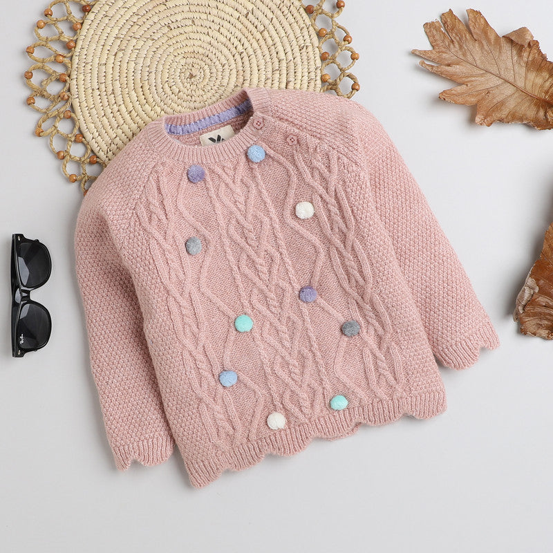 Beautiful Woolen Warm Sweater Full Sleeve for Girls