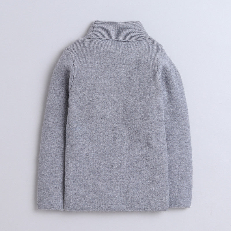 Unisex Winter Highneck Pullover | Skivies Warm H-Neck for Boys & Girls