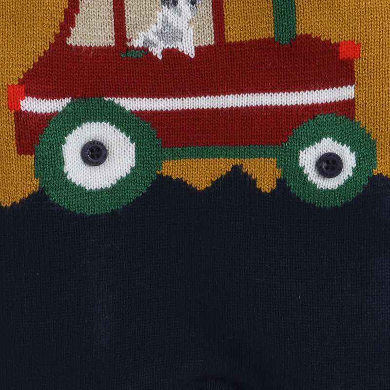 Woolen Rompers For Babies With Inner Fleece