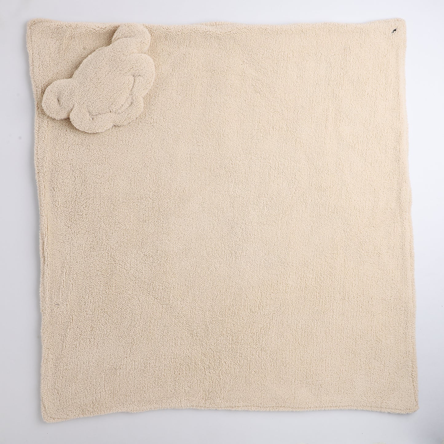 Yellow Apple Knitted Baby Blanket – Soft & Reversible Wrap for Newborns | Premium Comfort & Warmth