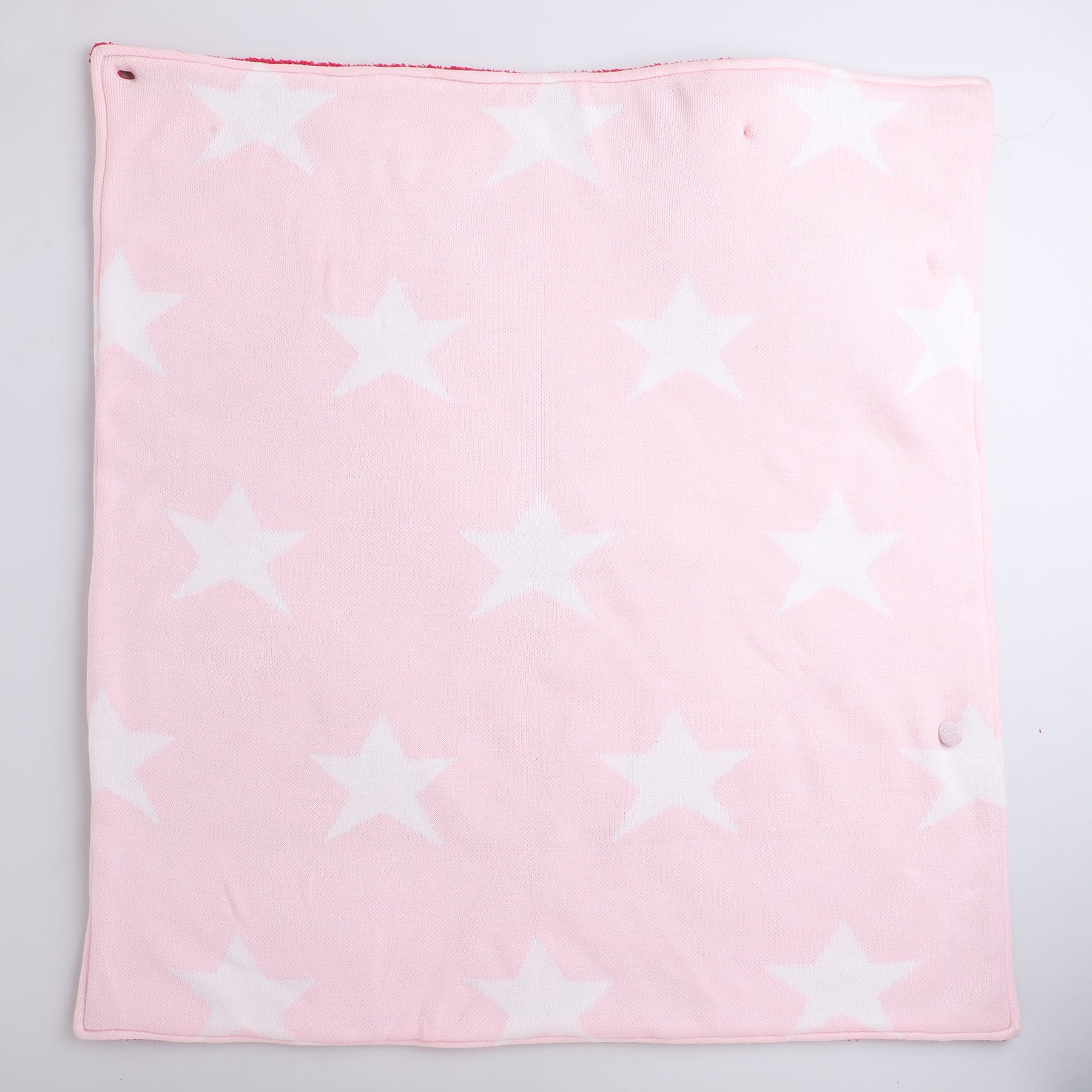 Knitted Baby Blanket – Soft & Reversible Wrap for Newborns | Premium Comfort & Warmth