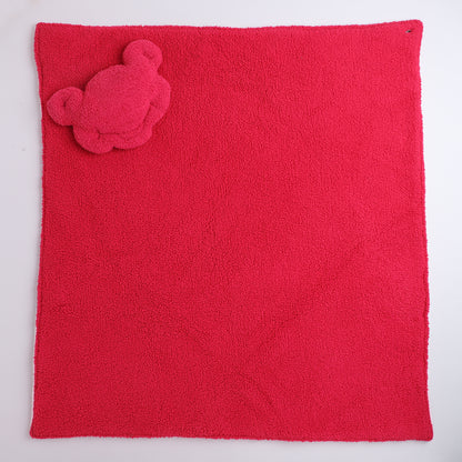 Yellow Aplle Luxury Knitted Baby Blanket – Soft & Reversible Wrap for Newborns | Premium Comfort & Warmth