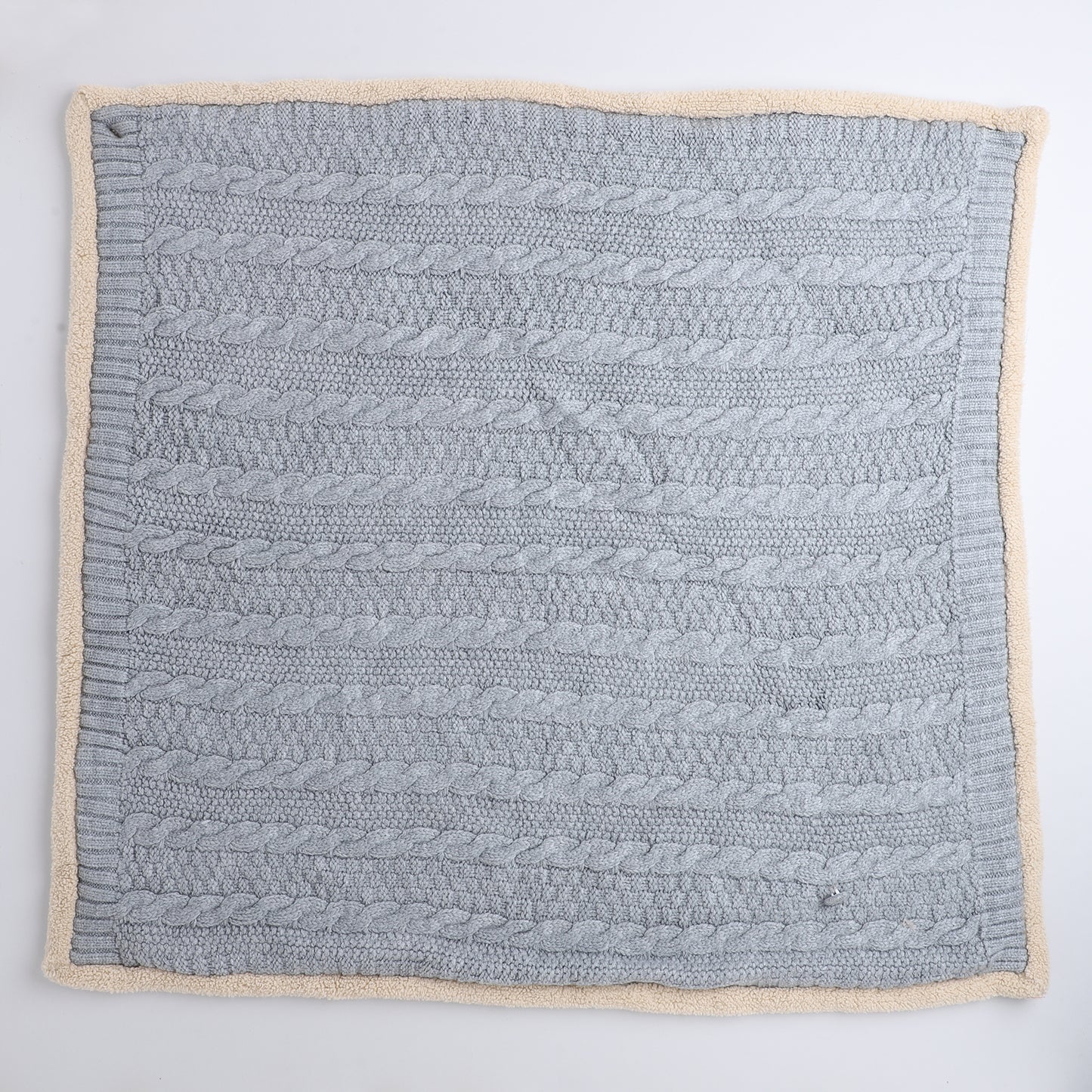 Yellow Apple Knitted Baby Blanket – Soft & Reversible Wrap for Newborns | Premium Comfort & Warmth